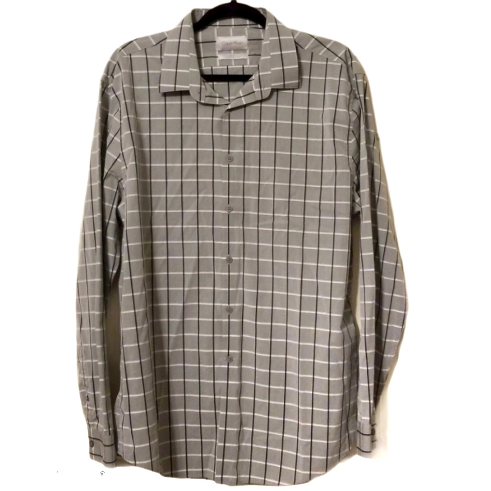Calvin Klein long sleeve button down shirt